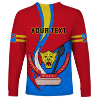 Personalised 30 June Democratic Republic of the Congo Independence Day Long Sleeve Shirt Happy 63rd Anniversary - Wonder Print Shop