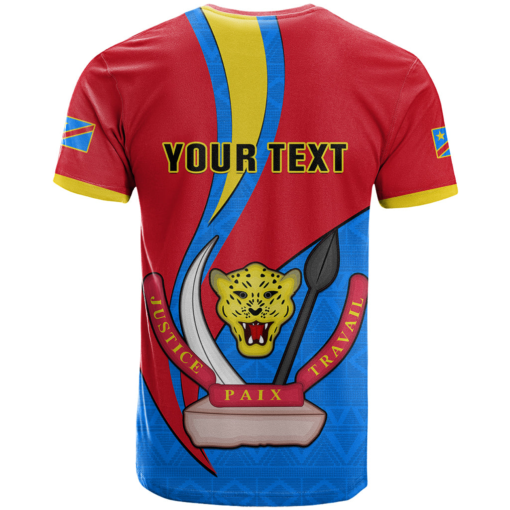 Personalised 30 June Democratic Republic of the Congo Independence Day T Shirt Happy 63rd Anniversary - Wonder Print Shop