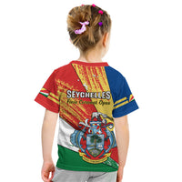29 June Seychelles Independence Day Kid T Shirt Flag Style - Wonder Print Shop