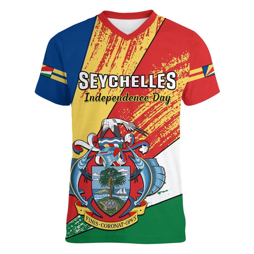 29-june-seychelles-independence-day-women-v-neck-t-shirt-flag-style