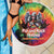 Rock Festival Poland Beach Blanket Polska Eagle Mascot Tie Dye Vibes - Wonder Print Shop