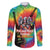 Rock Festival Poland Family Matching Off Shoulder Short Dress and Hawaiian Shirt Polska Eagle Mascot Tie Dye Vibes - Wonder Print Shop
