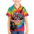 Rock Festival Poland Family Matching Summer Maxi Dress and Hawaiian Shirt Polska Eagle Mascot Tie Dye Vibes - Wonder Print Shop