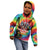 Rock Festival Poland Kid Hoodie Polska Eagle Mascot Tie Dye Vibes - Wonder Print Shop
