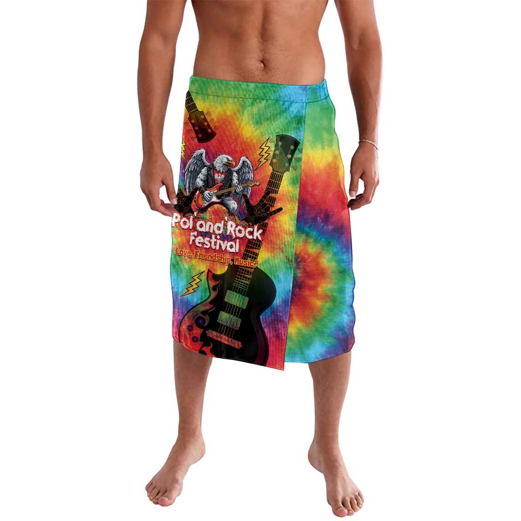 Rock Festival Poland Lavalava Polska Eagle Mascot Tie Dye Vibes - Wonder Print Shop