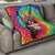 Rock Festival Poland Quilt Polska Eagle Mascot Tie Dye Vibes - Wonder Print Shop
