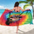 Rock Festival Poland Sarong Polska Eagle Mascot Tie Dye Vibes - Wonder Print Shop