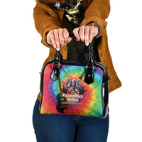 Rock Festival Poland Shoulder Handbag Polska Eagle Mascot Tie Dye Vibes - Wonder Print Shop