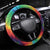 Rock Festival Poland Steering Wheel Cover Polska Eagle Mascot Tie Dye Vibes - Wonder Print Shop