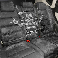 Live Love Rock Skull Back Car Seat Cover Retro Grunge Style - Wonder Print Shop