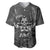 Live Love Rock Skull Baseball Jersey Retro Grunge Style - Wonder Print Shop