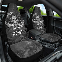 Live Love Rock Skull Car Seat Cover Retro Grunge Style - Wonder Print Shop