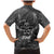 Live Love Rock Skull Family Matching Mermaid Dress and Hawaiian Shirt Retro Grunge Style - Wonder Print Shop