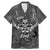 Live Love Rock Skull Family Matching Mermaid Dress and Hawaiian Shirt Retro Grunge Style - Wonder Print Shop