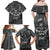 Live Love Rock Skull Family Matching Off Shoulder Maxi Dress and Hawaiian Shirt Retro Grunge Style - Wonder Print Shop