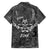Live Love Rock Skull Family Matching Off Shoulder Maxi Dress and Hawaiian Shirt Retro Grunge Style - Wonder Print Shop