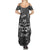 Live Love Rock Skull Family Matching Summer Maxi Dress and Hawaiian Shirt Retro Grunge Style - Wonder Print Shop