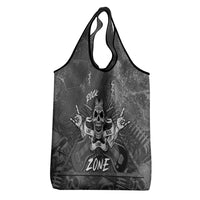 Live Love Rock Skull Grocery Bag Retro Grunge Style - Wonder Print Shop