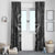 Live Love Rock Skull Window Curtain Retro Grunge Style - Wonder Print Shop