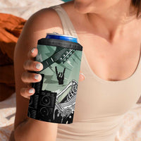 Electric Guitar Skull 4 in 1 Can Cooler Tumbler Lets Rock - Wonder Print Shop