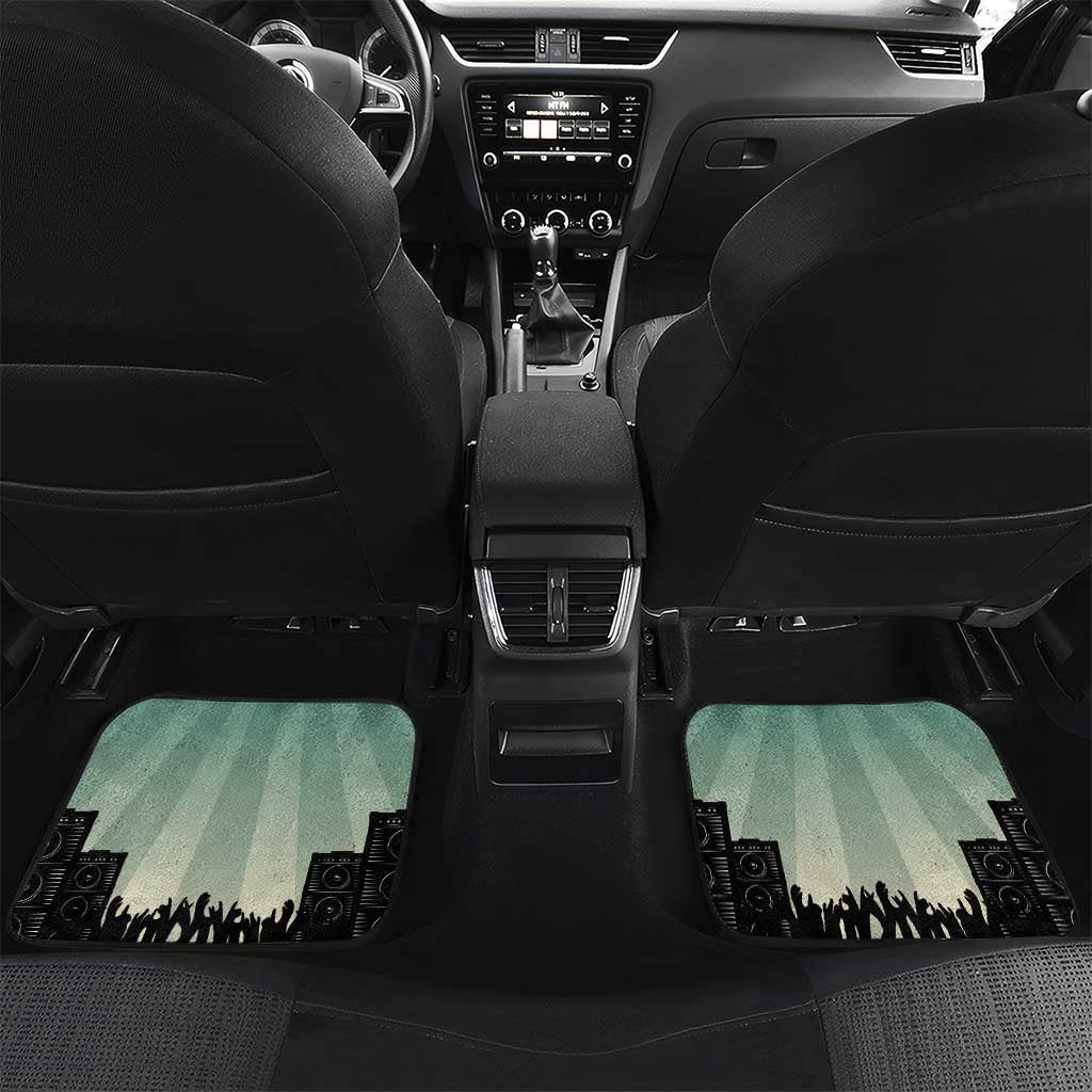 Electric Guitar Skull Car Mats Lets Rock - Wonder Print Shop