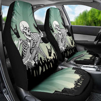 Electric Guitar Skull Car Seat Cover Lets Rock - Wonder Print Shop