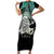 Electric Guitar Skull Family Matching Short Sleeve Bodycon Dress and Hawaiian Shirt Lets Rock - Wonder Print Shop