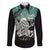 Electric Guitar Skull Family Matching Tank Maxi Dress and Hawaiian Shirt Lets Rock - Wonder Print Shop