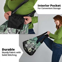 Electric Guitar Skull Grocery Bag Lets Rock - Wonder Print Shop