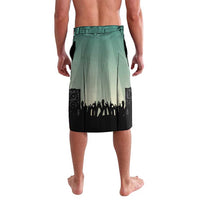 Electric Guitar Skull Lavalava Lets Rock - Wonder Print Shop