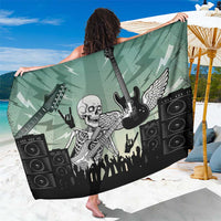 Electric Guitar Skull Sarong Lets Rock - Wonder Print Shop