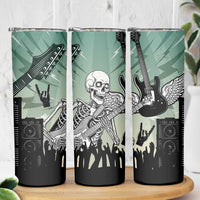 Electric Guitar Skull Skinny Tumbler Lets Rock - Wonder Print Shop