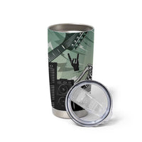 Electric Guitar Skull Tumbler Cup Lets Rock - Wonder Print Shop