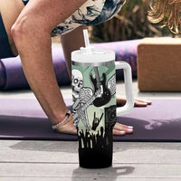 Electric Guitar Skull Tumbler With Handle Lets Rock - Wonder Print Shop