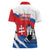 Slovakia Constitution Day Women Polo Shirt Slovensko Grassalkovich Palace With Coat Of Arms - Wonder Print Shop