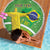Personalized Brazil Independence Day Beach Blanket Brasil Map Christ The Redeemer 7 De Setembro - Wonder Print Shop