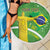 Personalized Brazil Independence Day Beach Blanket Brasil Map Christ The Redeemer 7 De Setembro - Wonder Print Shop