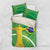 Personalized Brazil Independence Day Bedding Set Brasil Map Christ The Redeemer 7 De Setembro - Wonder Print Shop