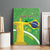 Personalized Brazil Independence Day Canvas Wall Art Brasil Map Christ The Redeemer 7 De Setembro - Wonder Print Shop