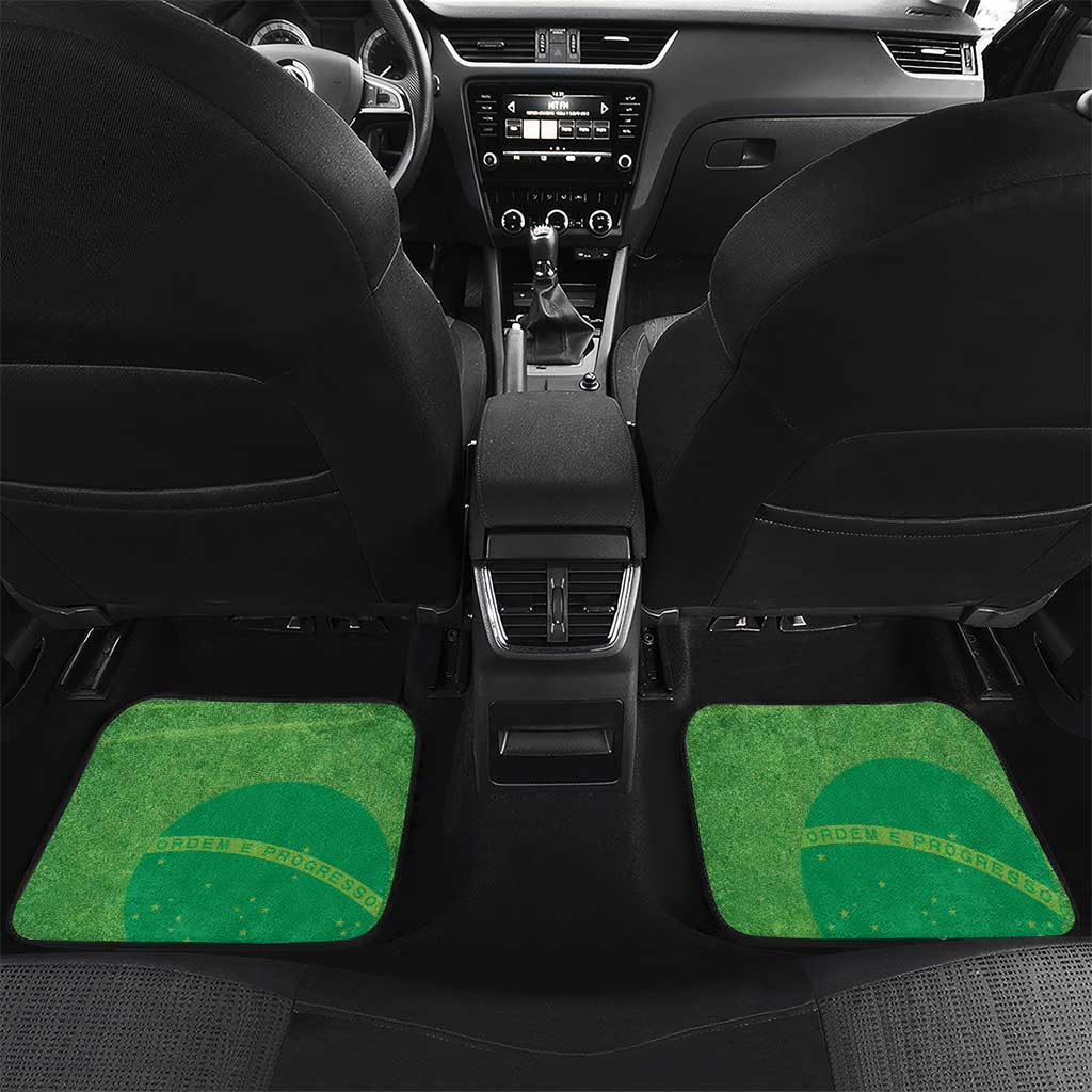 Personalized Brazil Independence Day Car Mats Brasil Map Christ The Redeemer 7 De Setembro - Wonder Print Shop
