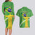 Personalized Brazil Independence Day Couples Matching Long Sleeve Bodycon Dress and Hawaiian Shirt Brasil Map Christ The Redeemer 7 De Setembro - Wonder Print Shop