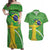 Personalized Brazil Independence Day Couples Matching Off Shoulder Maxi Dress and Hawaiian Shirt Brasil Map Christ The Redeemer 7 De Setembro - Wonder Print Shop