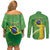 Personalized Brazil Independence Day Couples Matching Off Shoulder Short Dress and Long Sleeve Button Shirt Brasil Map Christ The Redeemer 7 De Setembro - Wonder Print Shop