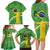 Personalized Brazil Independence Day Family Matching Long Sleeve Bodycon Dress and Hawaiian Shirt Brasil Map Christ The Redeemer 7 De Setembro - Wonder Print Shop