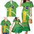 Personalized Brazil Independence Day Family Matching Mermaid Dress and Hawaiian Shirt Brasil Map Christ The Redeemer 7 De Setembro - Wonder Print Shop