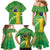 Personalized Brazil Independence Day Family Matching Mermaid Dress and Hawaiian Shirt Brasil Map Christ The Redeemer 7 De Setembro - Wonder Print Shop