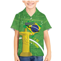 Personalized Brazil Independence Day Family Matching Mermaid Dress and Hawaiian Shirt Brasil Map Christ The Redeemer 7 De Setembro - Wonder Print Shop