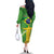 Personalized Brazil Independence Day Family Matching Off The Shoulder Long Sleeve Dress and Hawaiian Shirt Brasil Map Christ The Redeemer 7 De Setembro - Wonder Print Shop