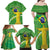 Personalized Brazil Independence Day Family Matching Off Shoulder Maxi Dress and Hawaiian Shirt Brasil Map Christ The Redeemer 7 De Setembro - Wonder Print Shop