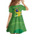 Personalized Brazil Independence Day Family Matching Off Shoulder Short Dress and Hawaiian Shirt Brasil Map Christ The Redeemer 7 De Setembro - Wonder Print Shop